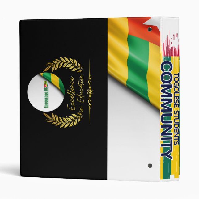 Binder  for Togolese Students (Back/Spine)