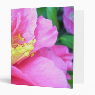 Binder - Full Bloom Dark Pink Camellia