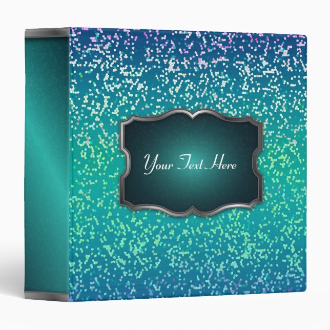Binder Glitter Graphic Background (Front/Spine)