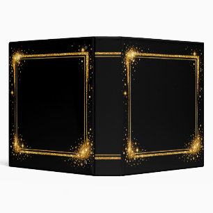 Binder Gold Black Business, Luxury Modern Elegant