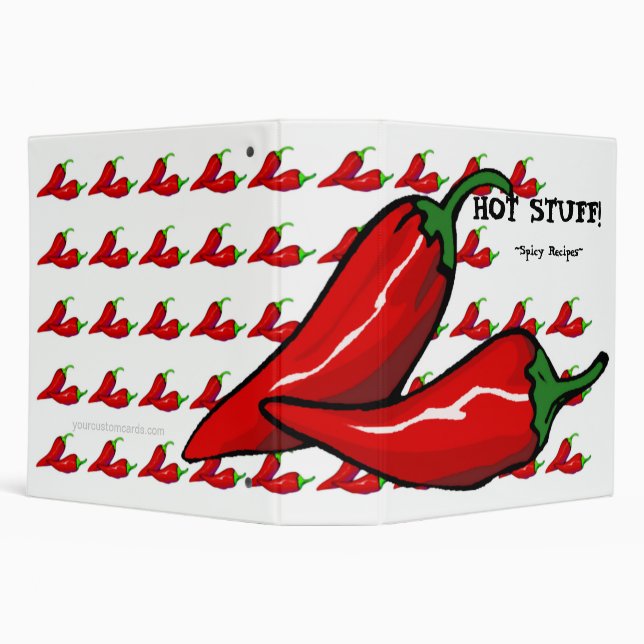 Binder - Hot Stuff Recipes (Background)