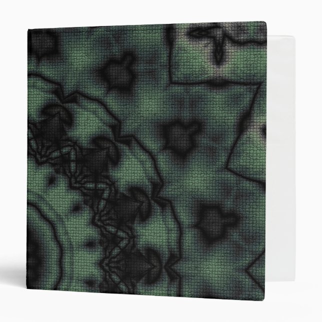 Binder Mandala round pattern kaleidoscope retro hi (Front/Inside)