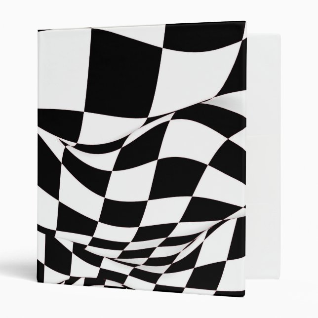 Binder - Modified Chequered Flag (Front/Inside)