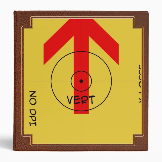 Binder - New version - Portrait - Template (Front)