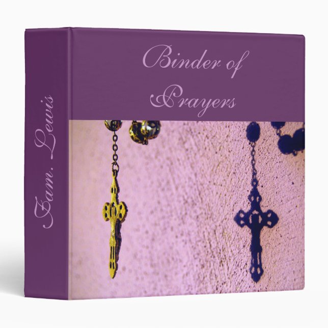 Binder of Prayers (Front/Spine)