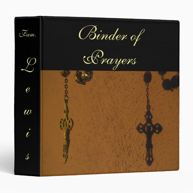 Binder of Prayers (Front/Spine)