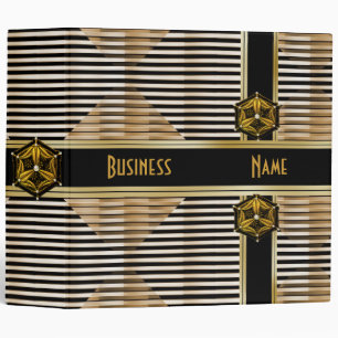 Binder Reflect Gold Black Photos Business Office