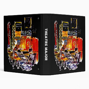 BINDER ~ STUDY THEATRE THEATER ARTS BROADWAY