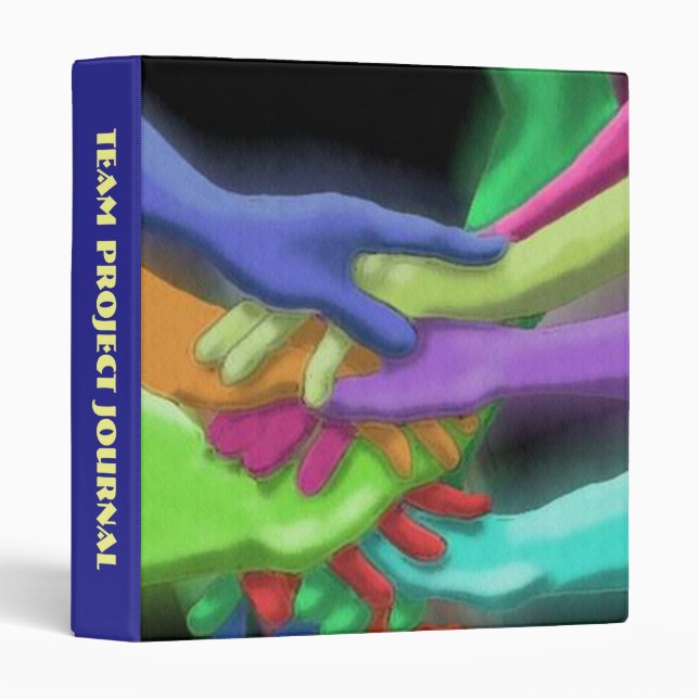 BINDER ~ TEAMWORK TEAM PROJECT DOCUMENTING JOURNAL (Front/Spine)