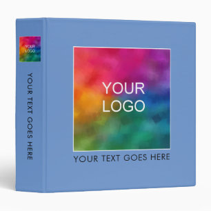 Binder Template Add Business Company Logo