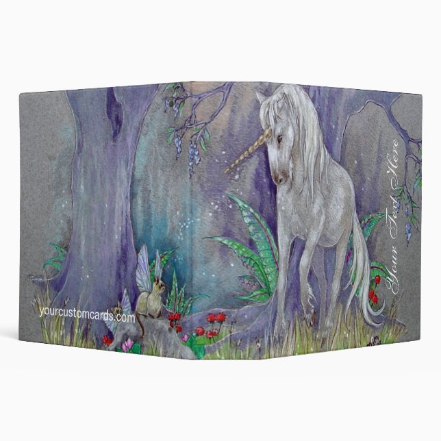 Binder - Unicorn Fairy Cats (Background)