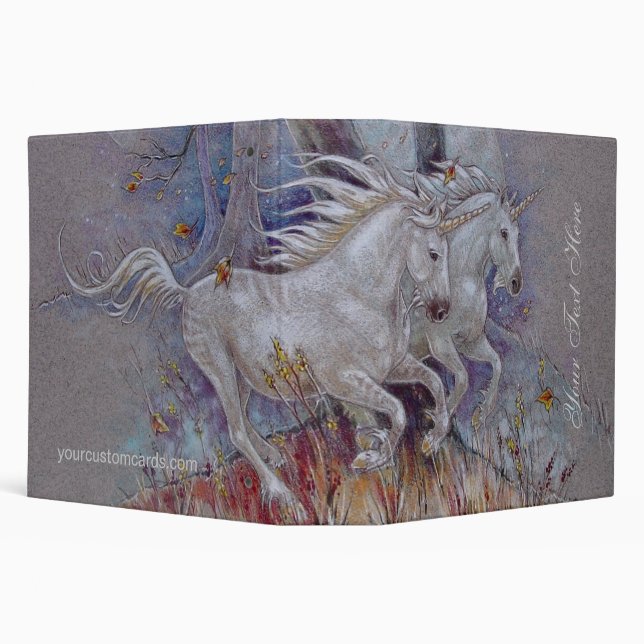 Binder - Unicorns Autumn Run (Background)