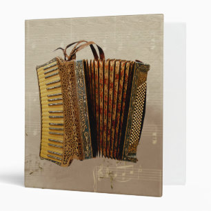 Binder Vintage Accordion