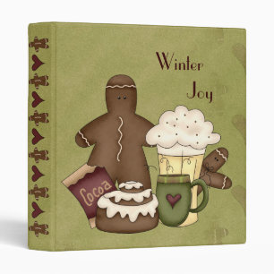 Binder Winter Joy-Cocoa-Hot Chocolate-Gingerbread