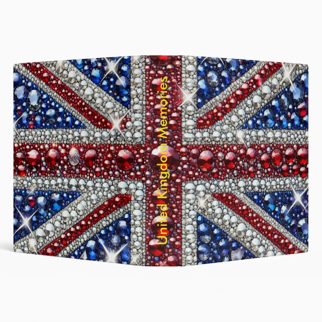 Binder with British Colours Design (Background)