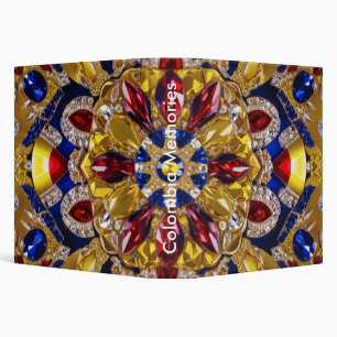 Binder with Colombia Colours Design