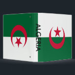 Binder with Flag of Algeria<br><div class="desc">Add a touch of Algerian pride to your office or school supplies with this stylish binder featuring the flag of Algeria! Crafted with attention to detail, this binder is more than just an organizational tool; it’s a symbol of Algeria’s rich heritage and national identity. The vibrant design prominently displays the...</div>