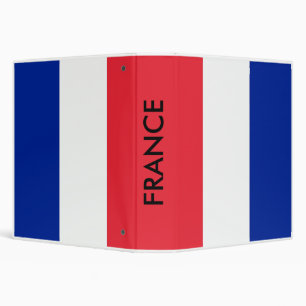 Binder with Flag of France