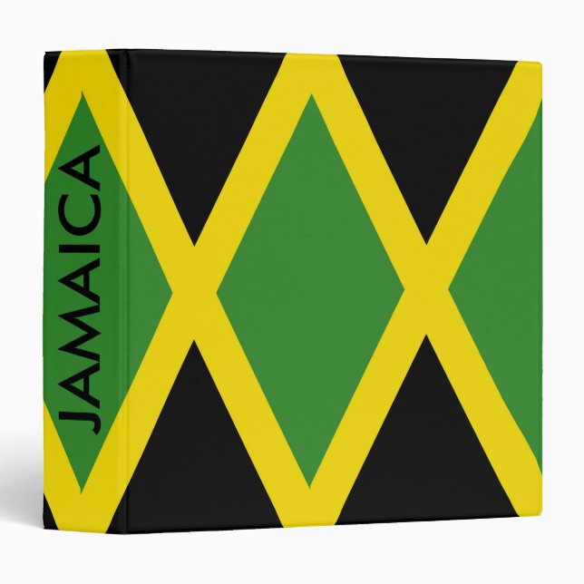 Binder with Flag of Jamaica (Front/Spine)