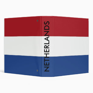 Binder with Flag of Netherlands