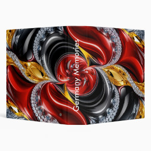 Binder with Germany Colours Design