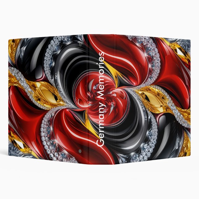 Binder with Germany Colours Design (Background)