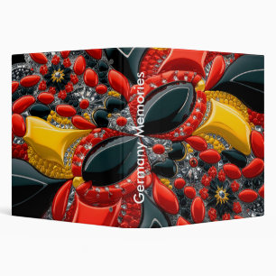 Binder with Germany Colours Design