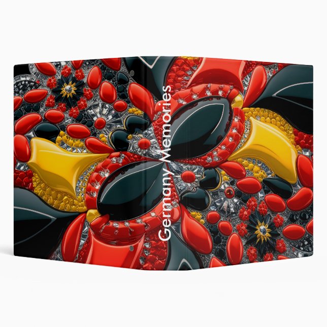 Binder with Germany Colours Design (Background)