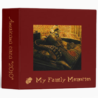 Binder with Gun, Holster Quilt and Flask