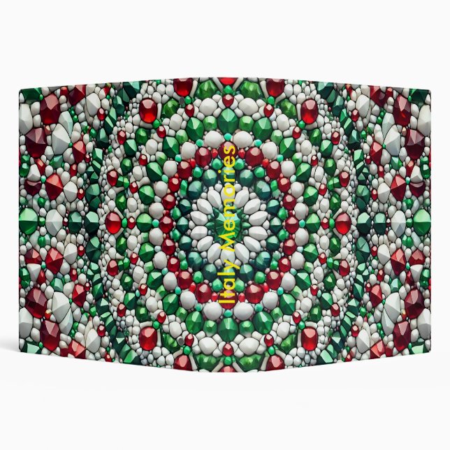 Binder with Italian Colours Design (Background)