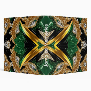 Binder with Jamaica Colours Design