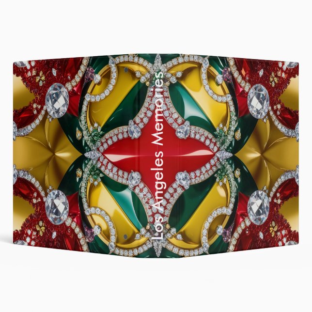 Binder with Los Angeles Colours Design (Background)