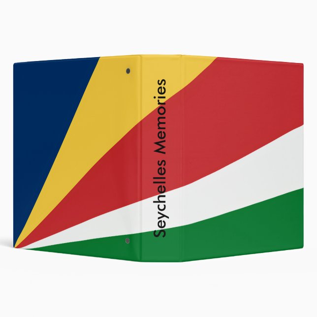 Binder with Seychelles Colours Design (Background)