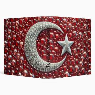 Binder with Turkish Colours Design