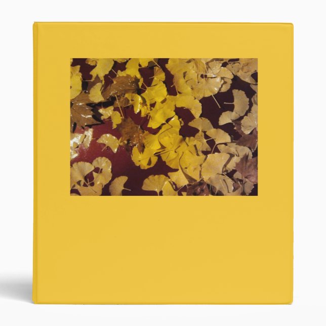 Binder with yellow leaves (Front)