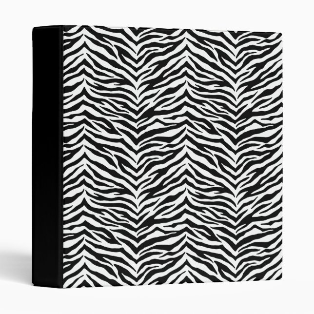 Binder Zebra Print (Front/Spine)