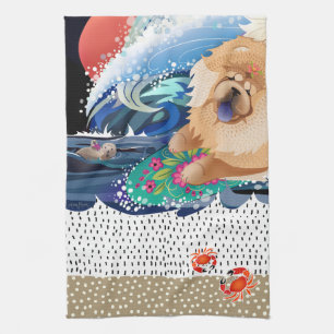 BINDI CHOWABUNGA - Chow kitchen or dog show towel