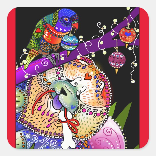 BINDI CHOWLIDAY stickers (Front)