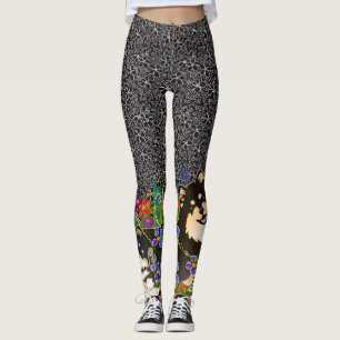 BINDI LAPPY Finnish Lapphund designer leggings