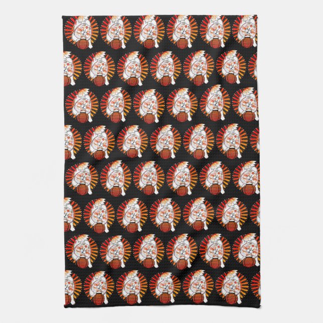 BINDI MI TANG - Chow - kitchen towel (Vertical)