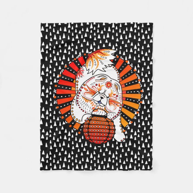 BINDI MI TANG -  Chow - Year of the Dog blanket (Front)