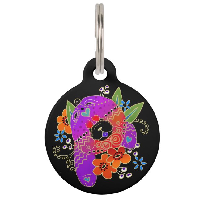 BINDI Rough chow dog tag/jewellery Pet Tag (Back)