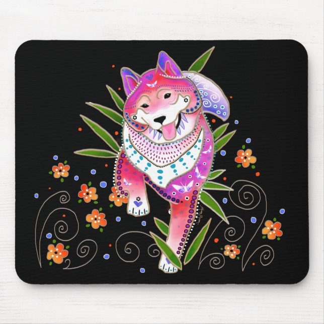 BINDI SHIBA INU mousepad (Front)