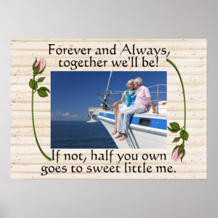 Binding Love, Marriage, Anniversary Humour Poster