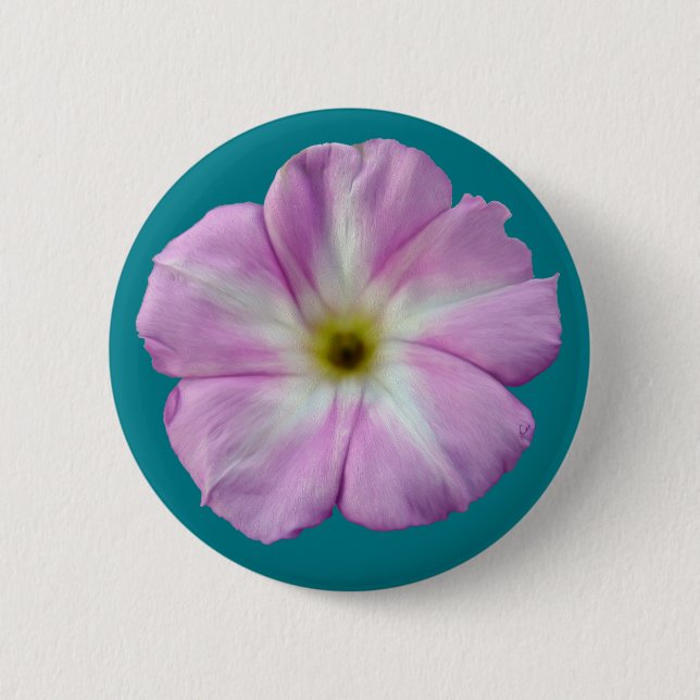Bindweed #1 2 inch round button (Front)