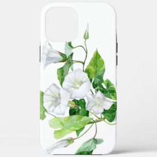 Bindweed white flower iPhone 12 pro max case
