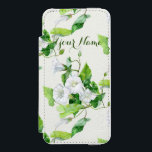 Bindweed white flower   incipio watson™ iPhone 5 wallet case<br><div class="desc">Artist by Zolotareva. Watercolor on paper.You can add  name or custom text. Personalize this template.</div>
