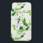 Bindweed white flower   incipio watson™ iPhone 5 wallet case<br><div class="desc">Artist by Zolotareva. Watercolor on paper.You can add  name or custom text. Personalize this template.</div>