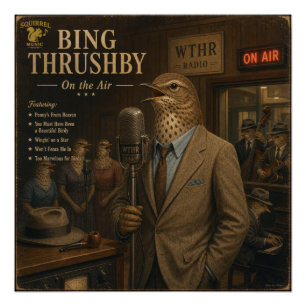 Bing Thrushby: a Poster
