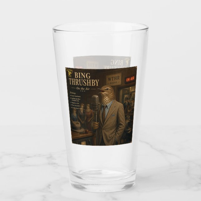 Bing Thrushby Album: a Parody Glass (Front)